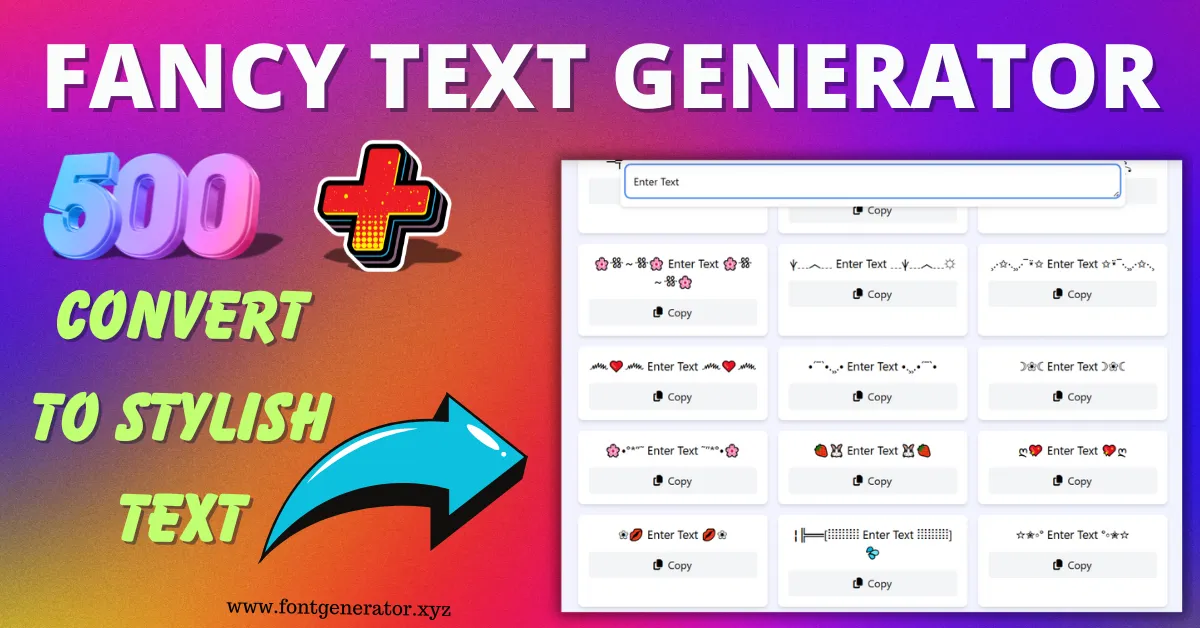 Cool Font Generator